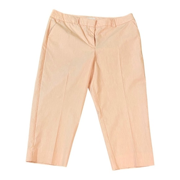 Peach Kim Rogers Capris -size 18 - Picture 1 of 3